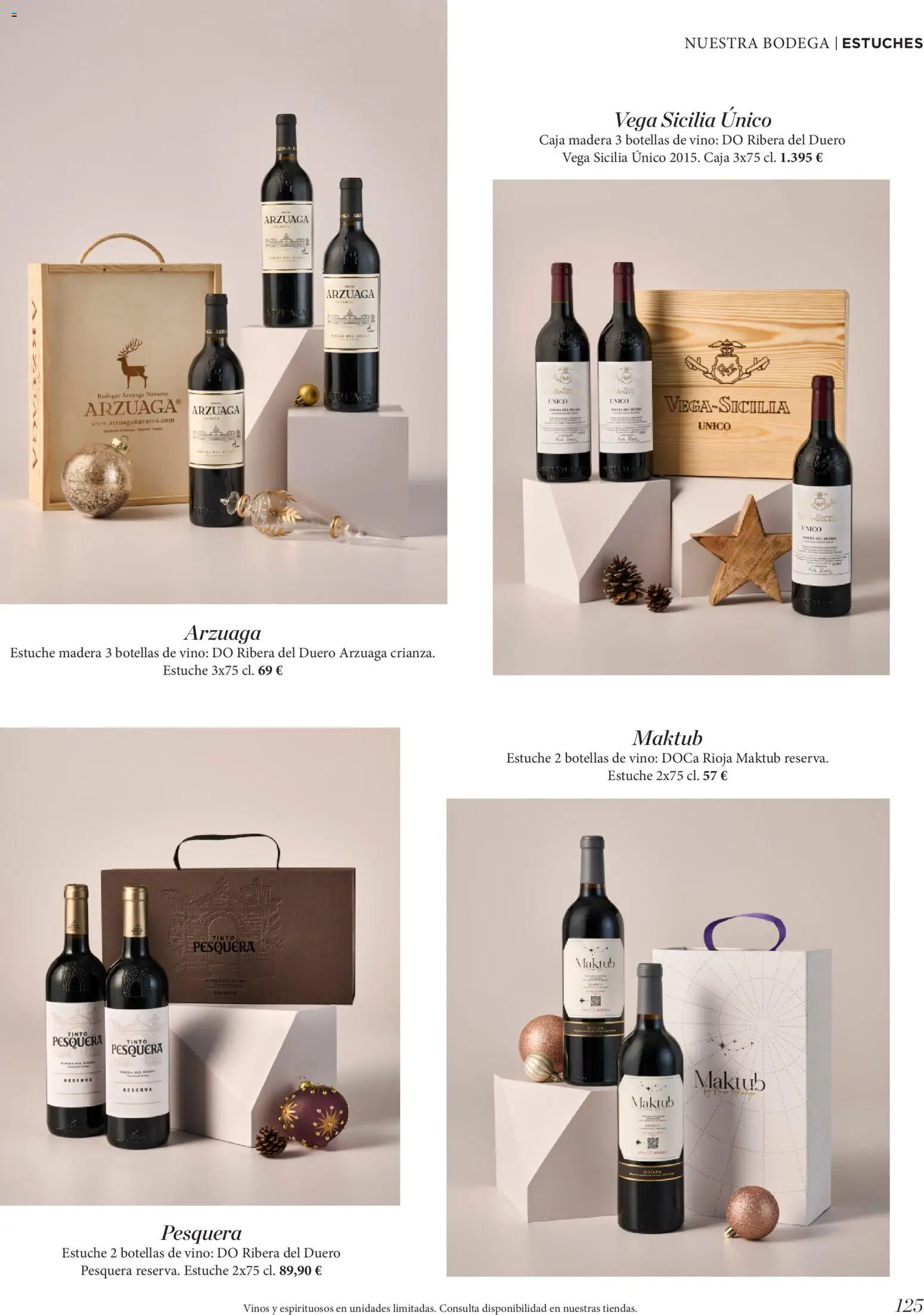 El Corte Inglés ofertas │ válido desde el 19.11.2025 | Página: 125 | Productos: Vino, Caja