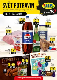 Náhled letáku Jip leták - Jilemnice, Karlovy Vary, Olomouc, Pardubice, Polička, Zlín od 16.07.2025