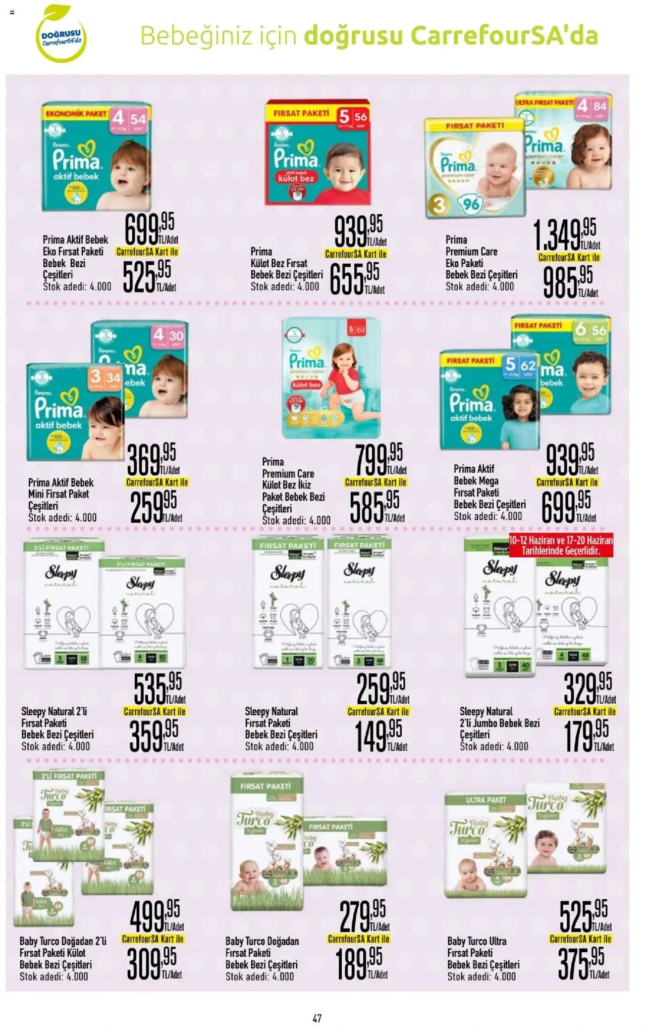 CarrefourSA Katalog - 10.06.2025 tarihinden itibaren geçerlidir | Sayfa: 48 | Ürünler: Külot