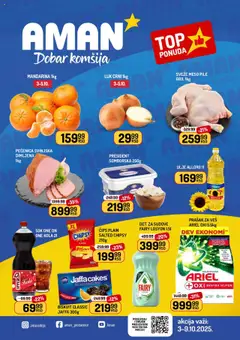 Aman katalog - pregled Aman kataloga - važi od 03.10.2025