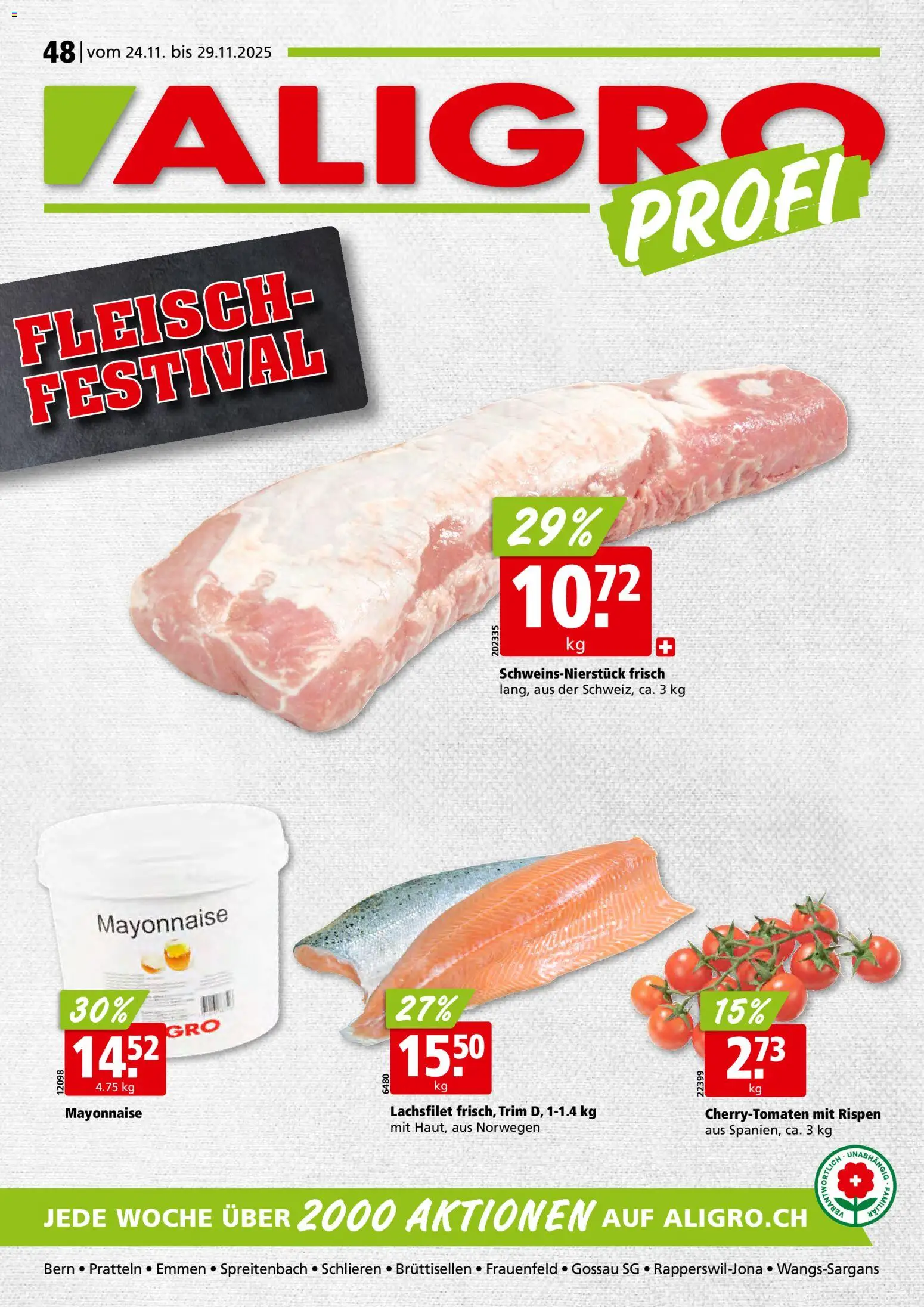 Aligro Aktionen – gültig ab 24.11.2025 | Seite: 1 | Produkte: Mayonnaise