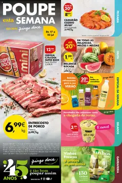 Pré-visualização Pingo Doce Poupe Esta Semana Açores válido de 17.07.2025
