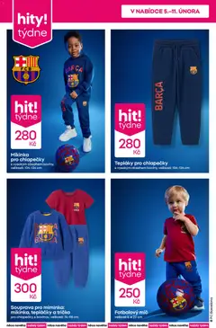 Náhled letáku Pepco leták od 05.02.2026 | Strana: 2 | Produkty: Tričko, Tepláky, Fotbalový míč