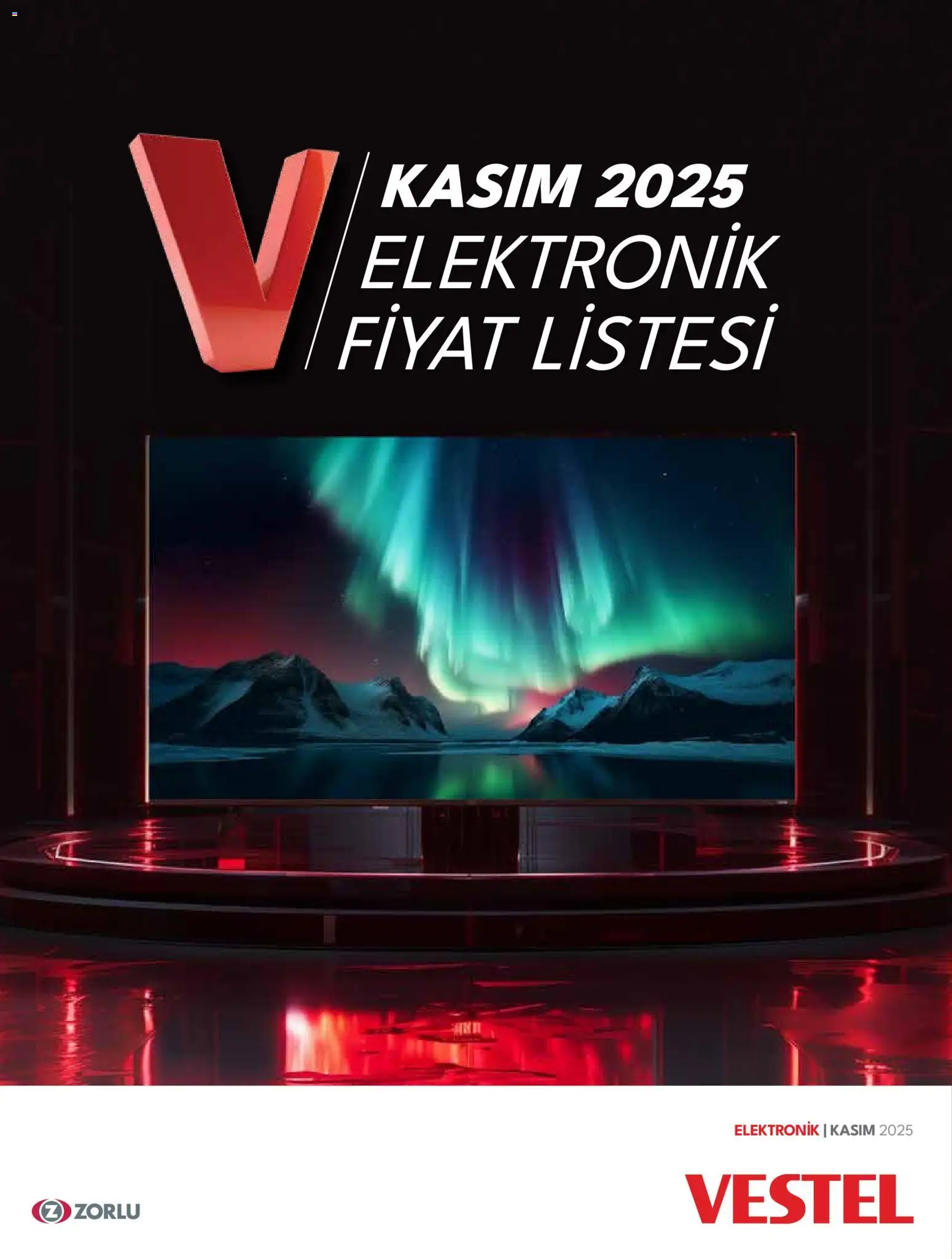 Vestel Tüketici Elektroniği - 04.11.2025 tarihinden itibaren geçerlidir | Sayfa: 1