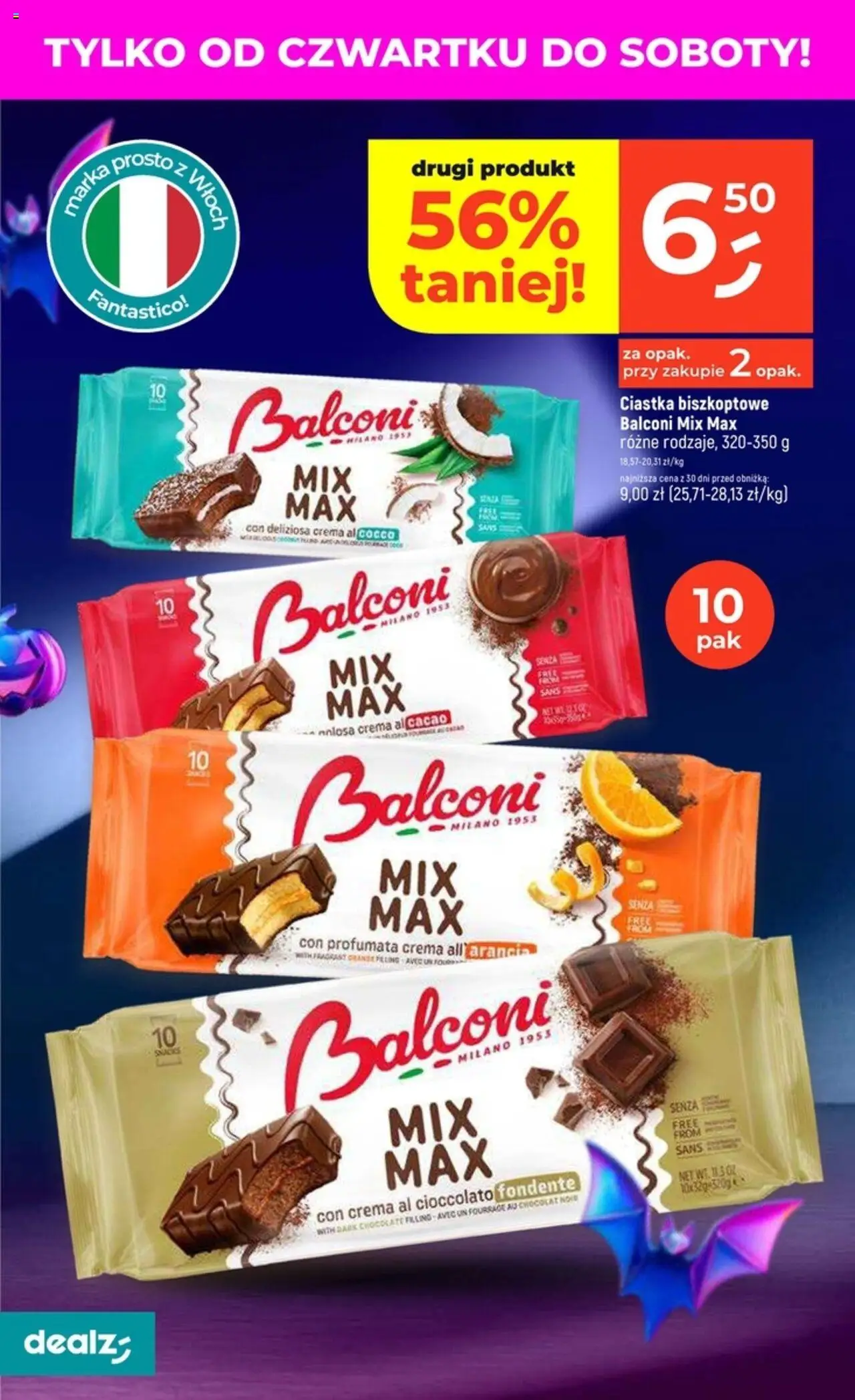 Dealz Gazetka od 18.09.2025 | Strona: 4 | Produkty: Ciastka