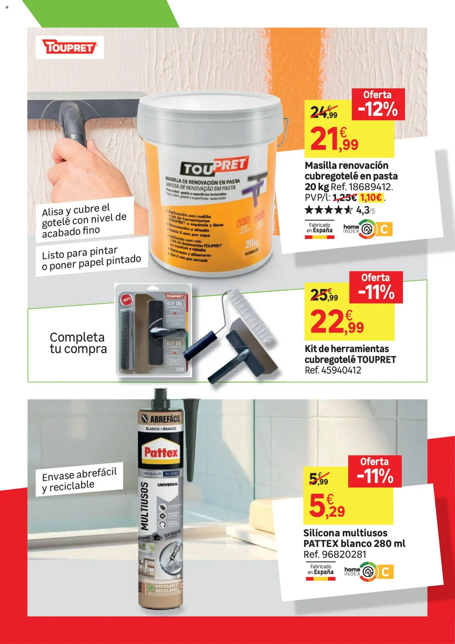 Leroy Merlin catálogo │ válido desde el 03.02.2026 | Página: 72 | Productos: Pasta