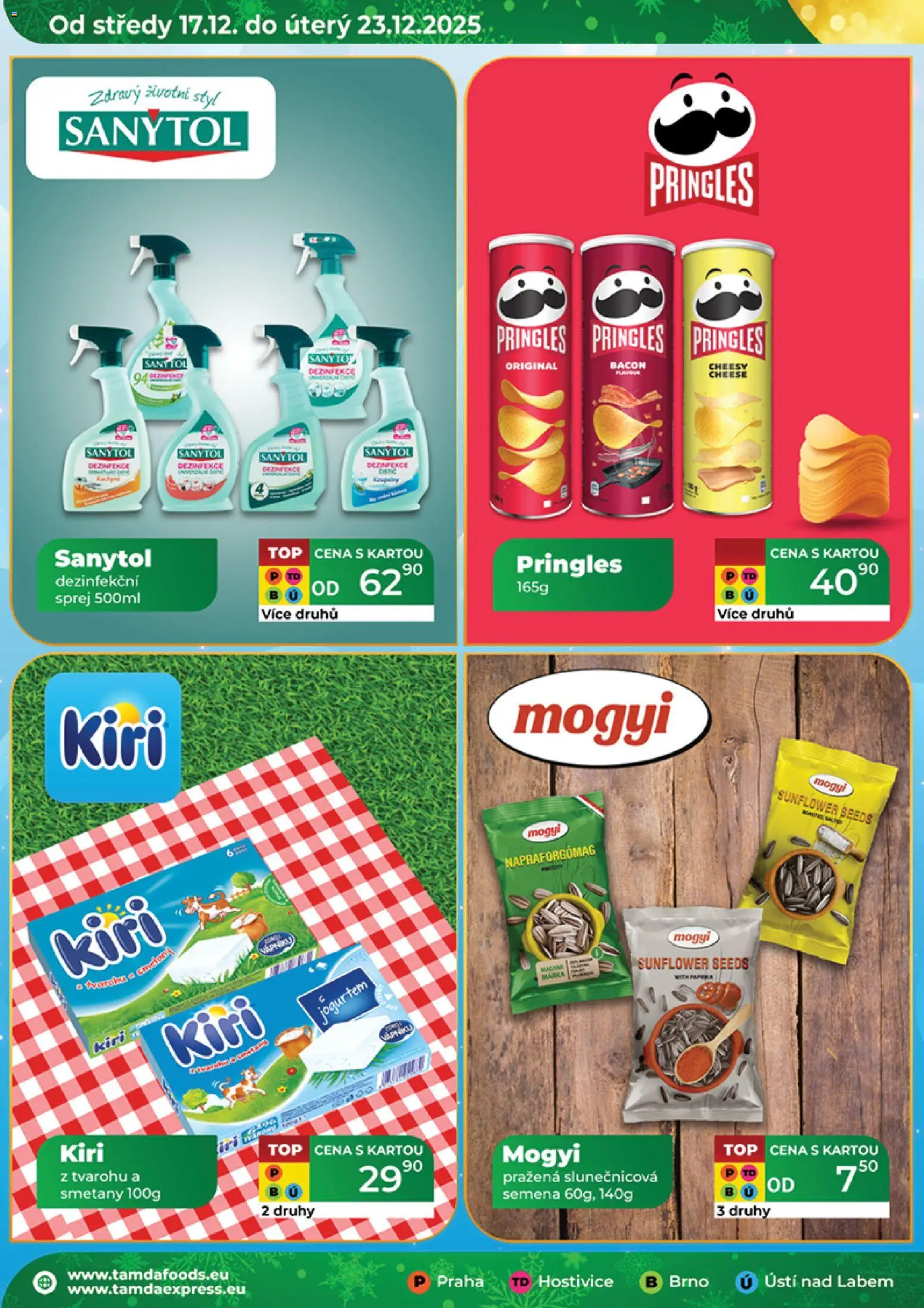 Tamda Foods leták od 17.12.2025 | Strana: 22 | Produkty: Pringles, Semena, Sanytol