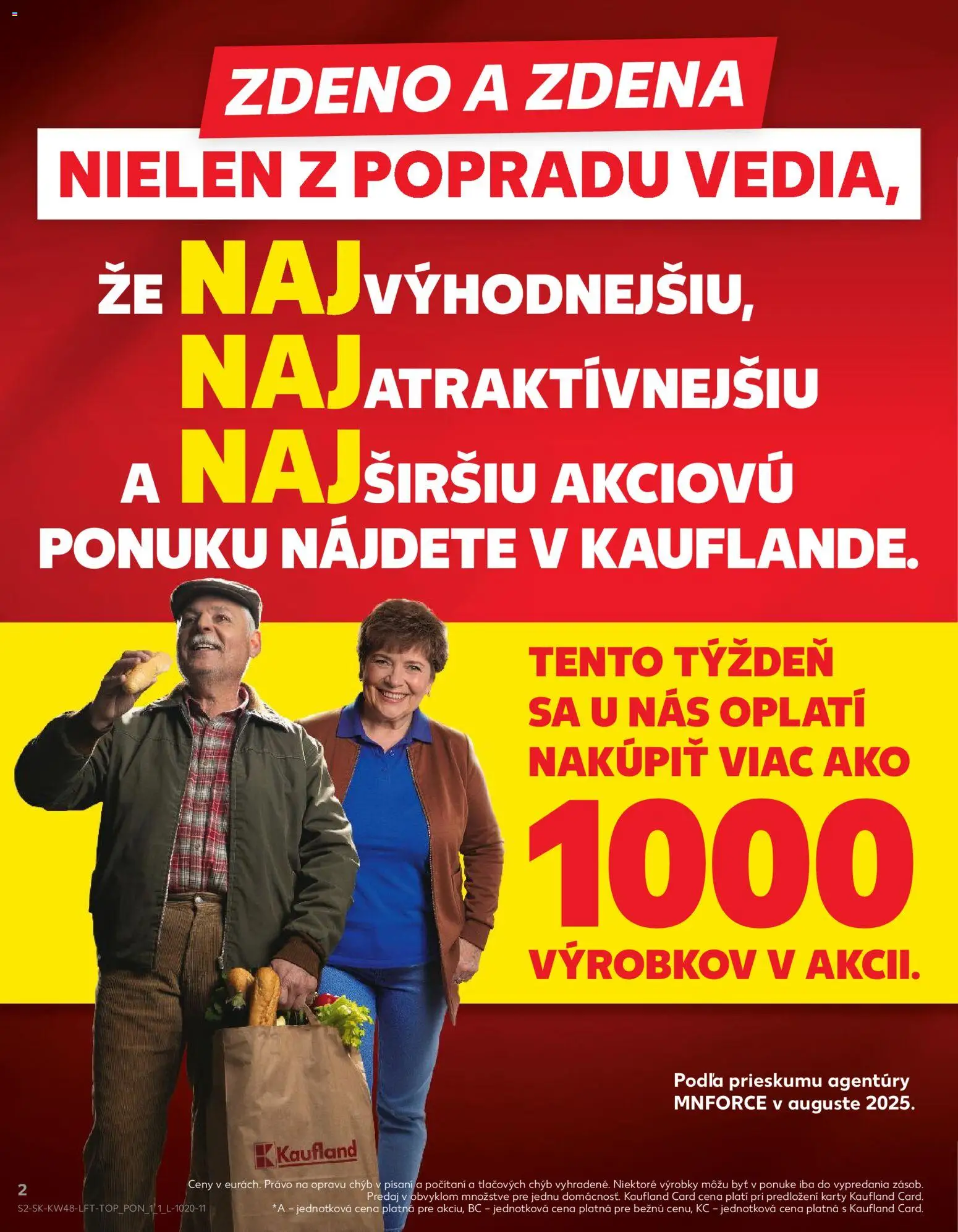Kaufland SK akciós ujság - amely érvényes a következő dátumtól: 27.11.2025 | Oldal: 2