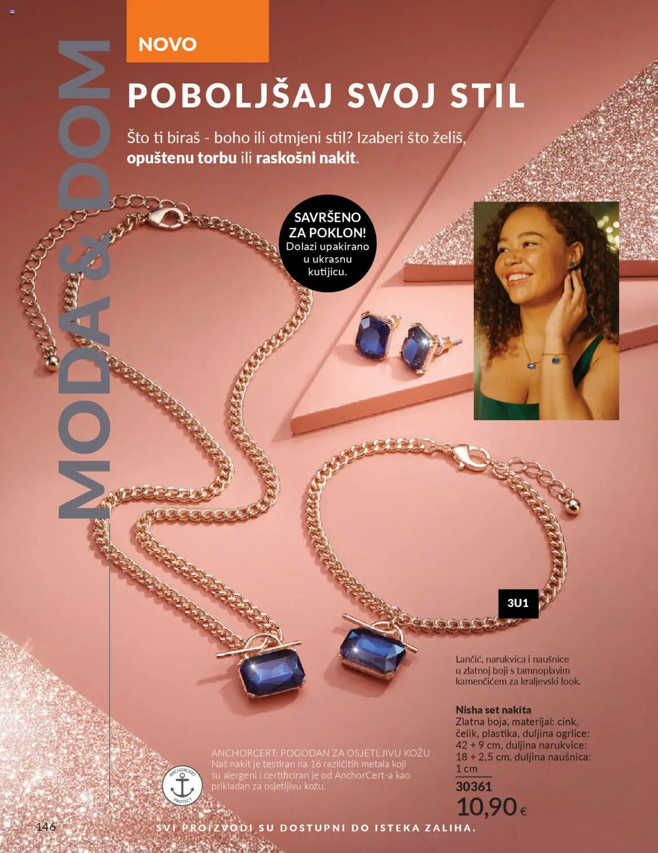 Avon katalog | vrijedi od 30.09.2025 | Stranica: 146 | Proizvodi: Narukvica, Naušnice