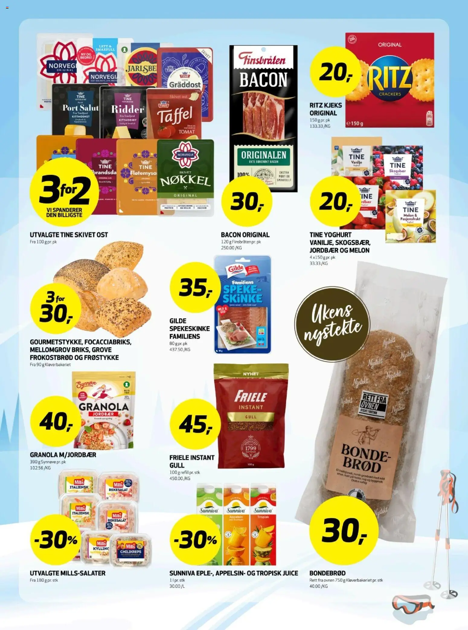 {H1} | Side: 18 | Produkter: Стабілізатор напруги, Skinke, Kylling, Melon