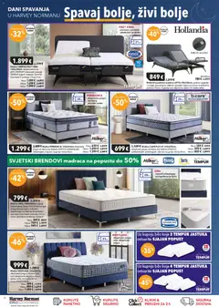 Katalog Harvey Norman - Pregled kataloga iz trgovine Harvey Norman, vrijedi od 19.03.2026 | Stranica: 6 | Proizvodi: Madrac, Jastuk