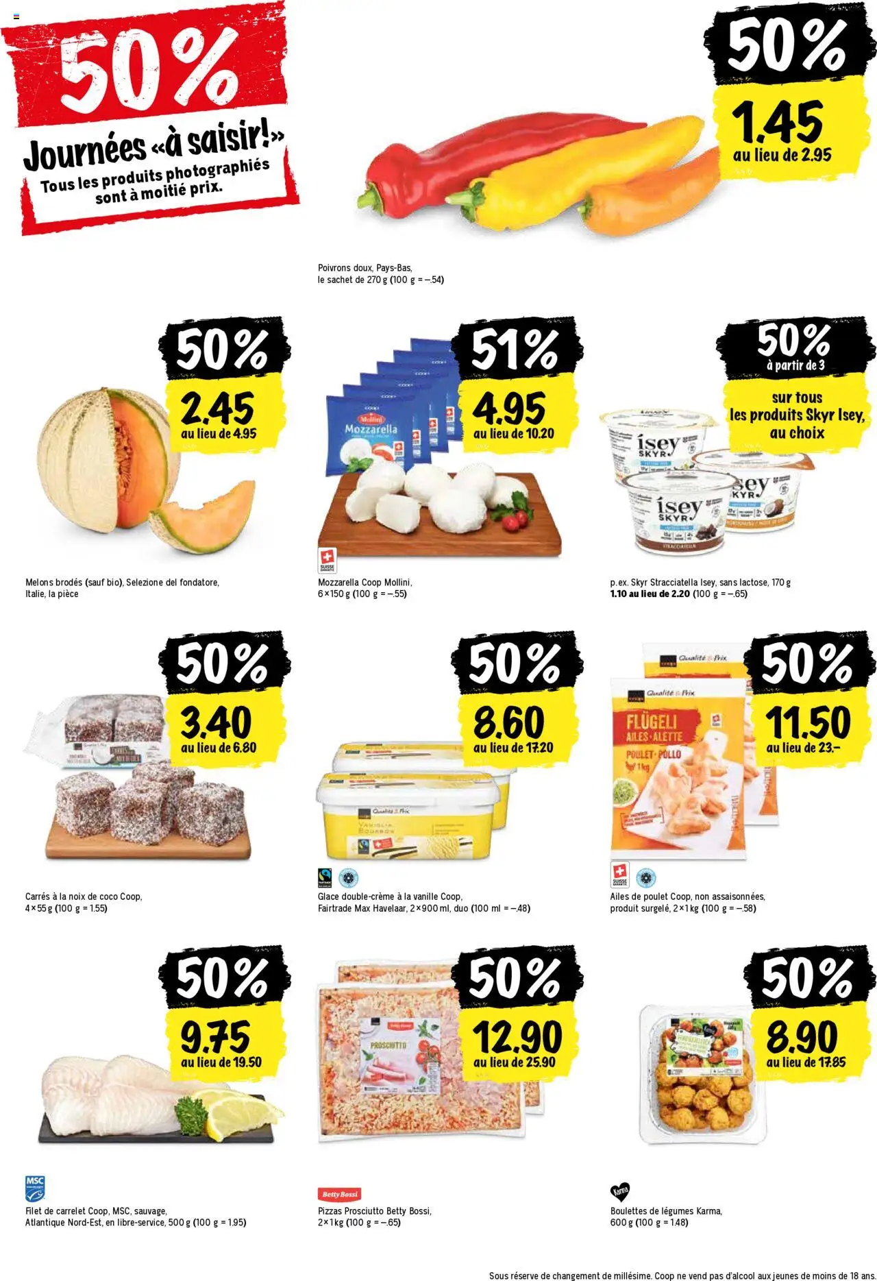Coop - Les actions de la semaine ab 07.08.2025 | Seite: 22 | Produkte: Glace, Pizza