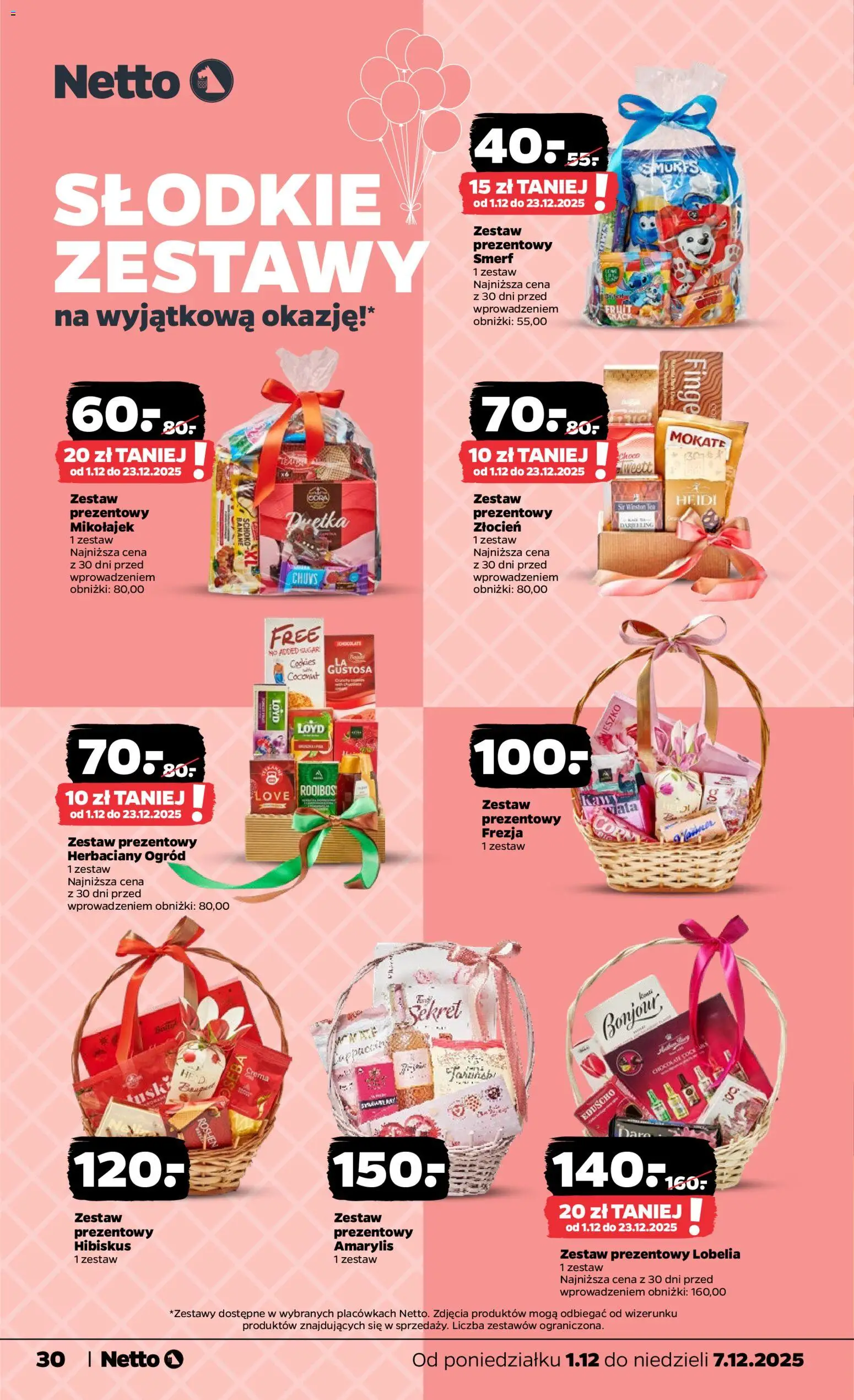 Netto gazetka - Spożywcza od 01.12.2025 | Strona: 30 | Produkty: Amarylis