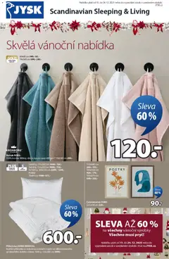 Náhled letáku JYSK leták - Vánoce od 15.12.2025