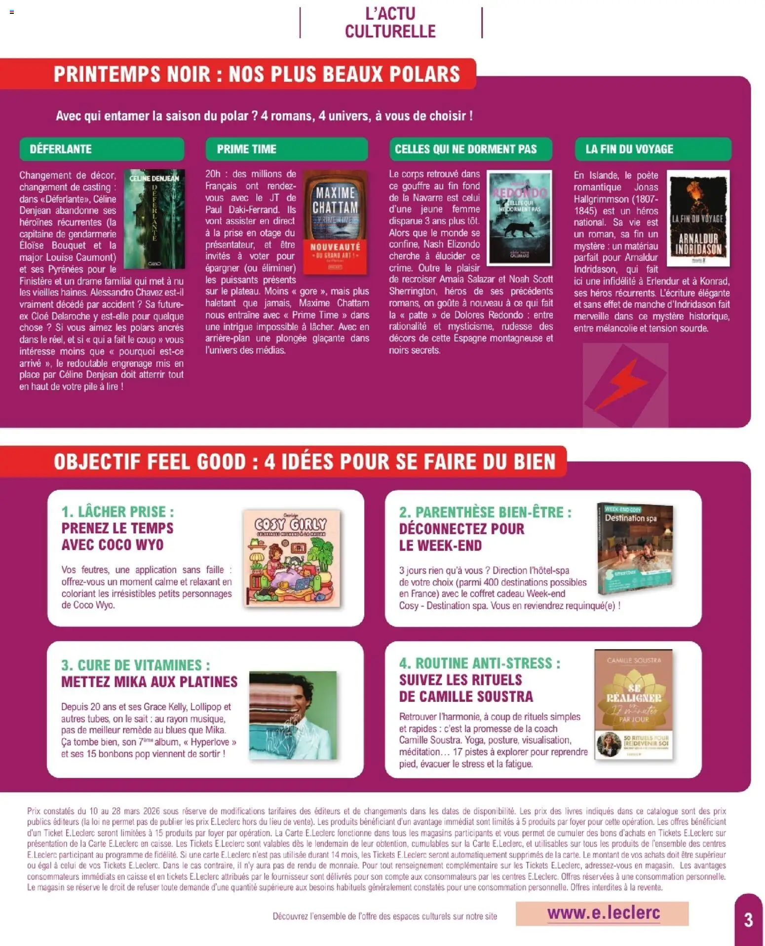 {H1} | Page: 3 | Produits: Mais, Prise, Bonbons