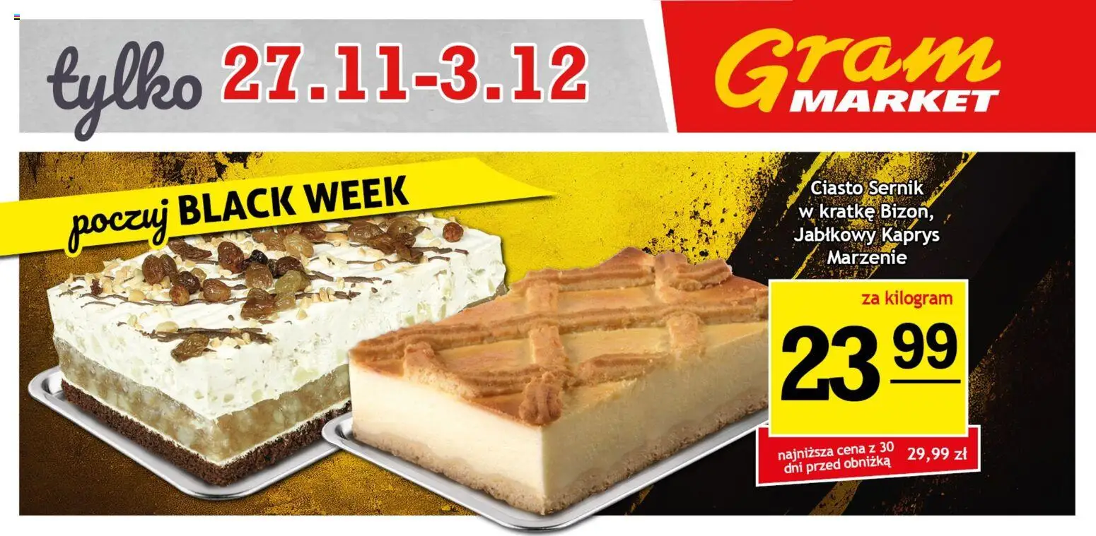 Gram Market Black Friday od 27.11.2025 | Strona: 3 | Produkty: Ciasto