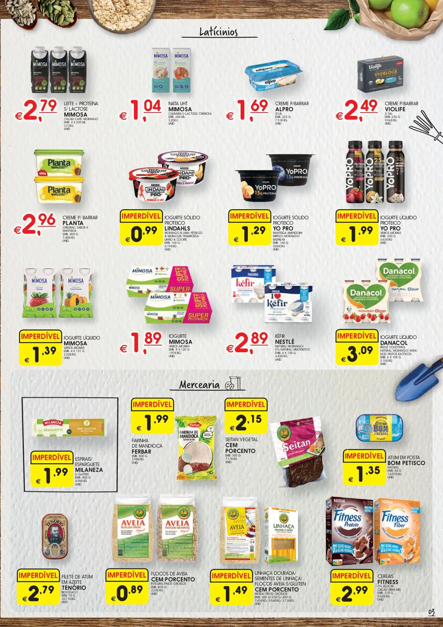 Meu Super folheto │ válido de 20.01.2026 | Página: 3 | Produtos: Azeite, Milaneza, Iogurte, Mel