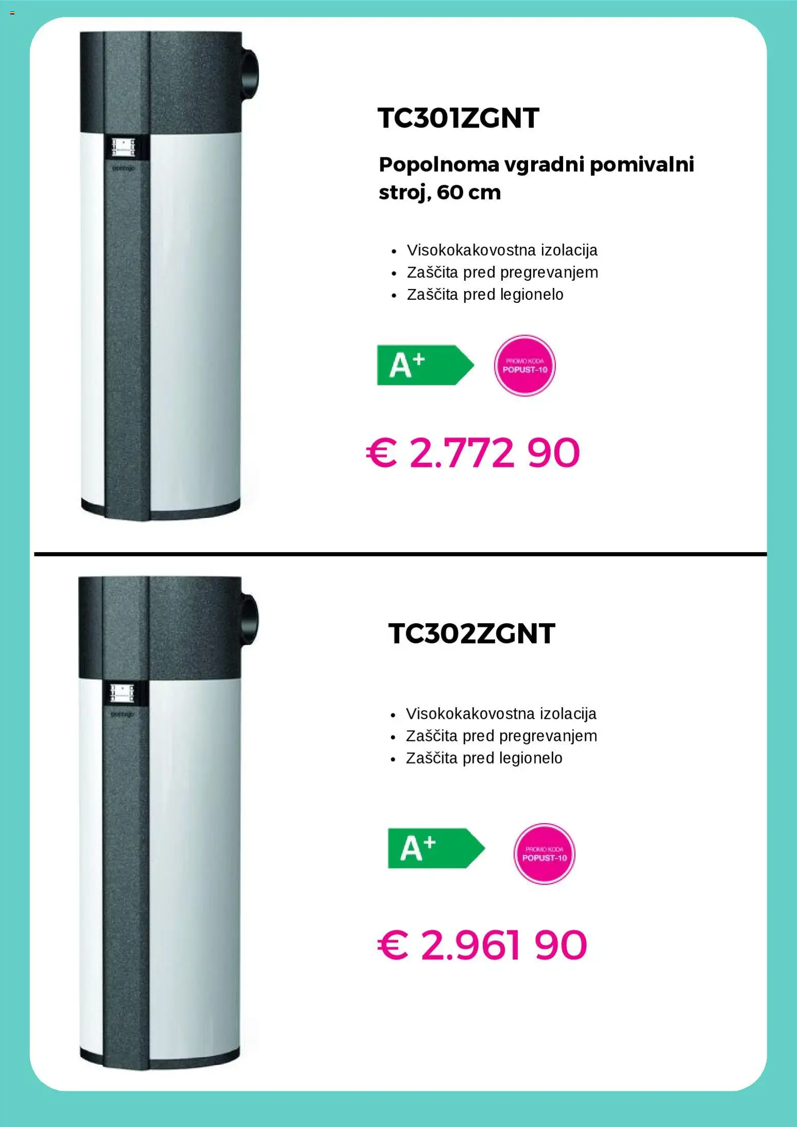 Novi Gorenje katalog ponudbe – veljaven od 22.10.2025 | Stran: 4