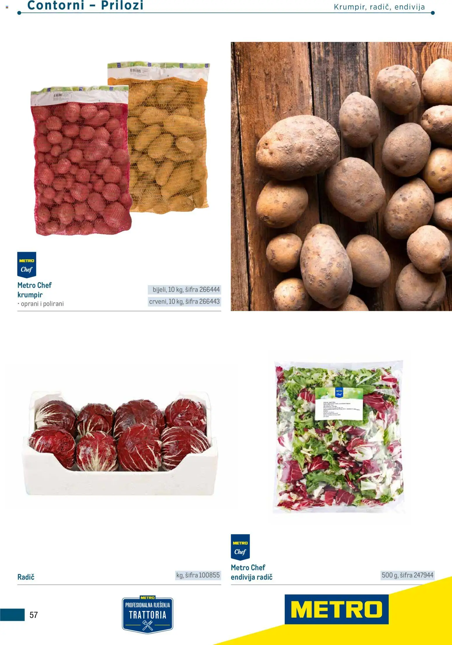 Metro katalog | vrijedi od 05.03.2026 | Stranica: 57 | Proizvodi: Krumpir