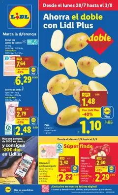 Vista previa Lidl folleto válido desde el 28.07.2025