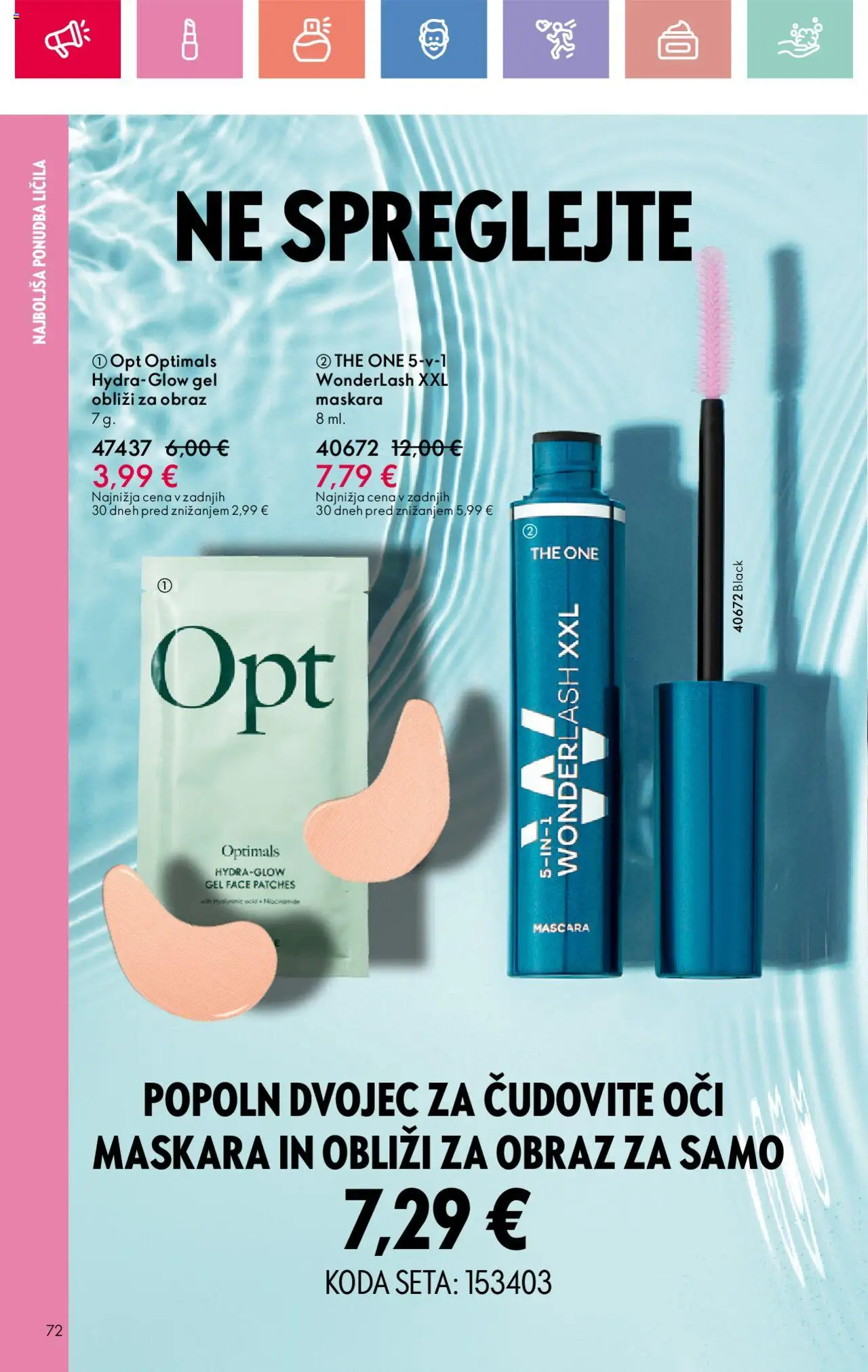 Oriflame katalog 12 │ velja od 24.08.2025 | Stran: 72 | Izdelki: Licila, Maskara