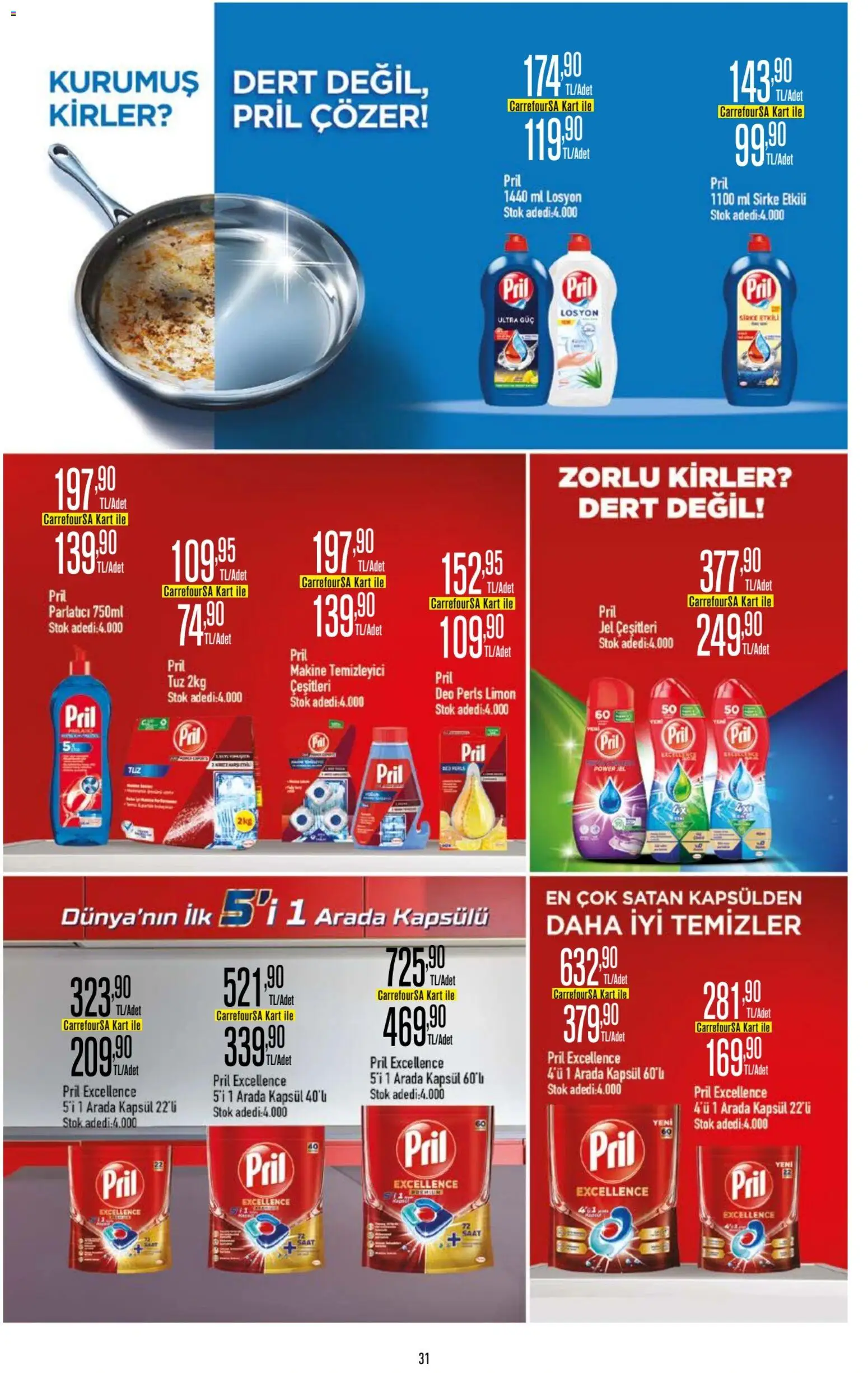 CarrefourSA Katalog - 09.04.2026 tarihinden itibaren geçerlidir | Sayfa: 32 | Ürünler: Sirke, Parlatıcı, Tuz, Limon