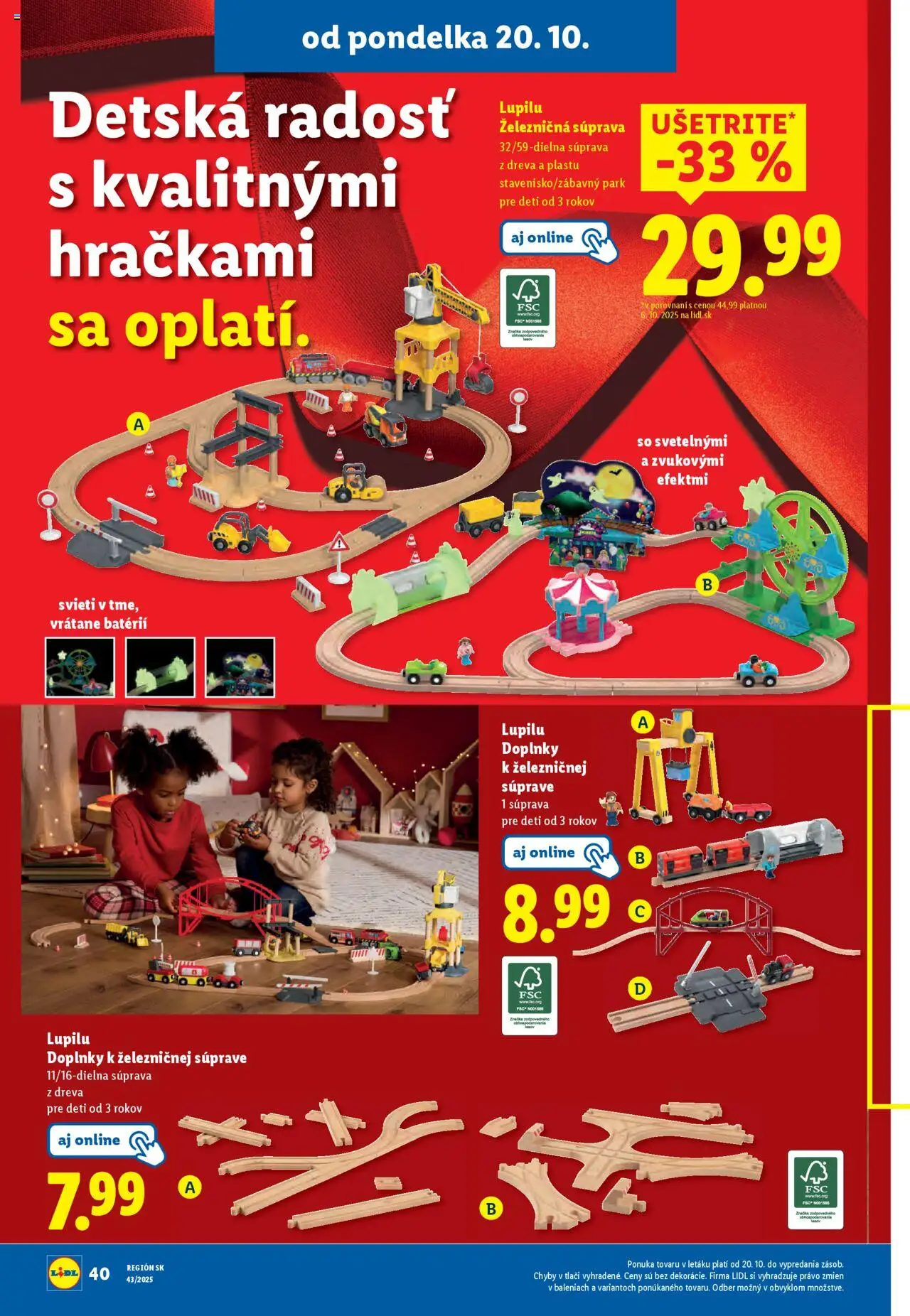 Nové Lidl akcie – leták je platný od 20.10.2025 | Strana: 56