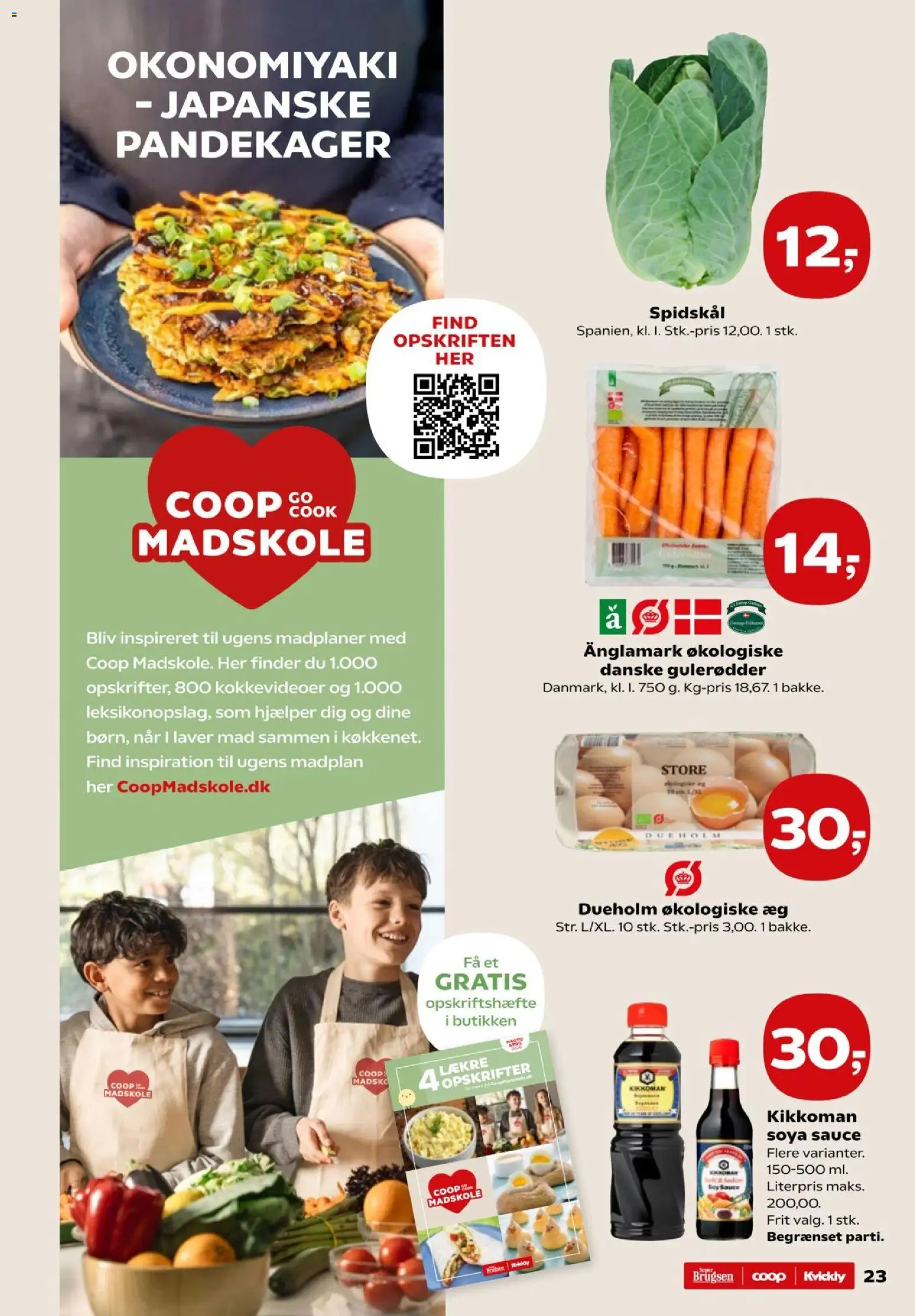 Kvickly tilbudsavis – gyldig fra 06.03.2026 | Side: 24 | Produkter: Æg, Gulerødder, Spidskål, Søm