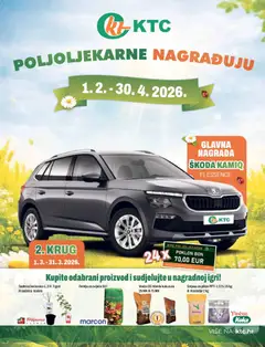 KTC - Katalog poljoljekarne - Pregled kataloga iz trgovine KTC, vrijedi od 04.03.2026 | Stranica: 3