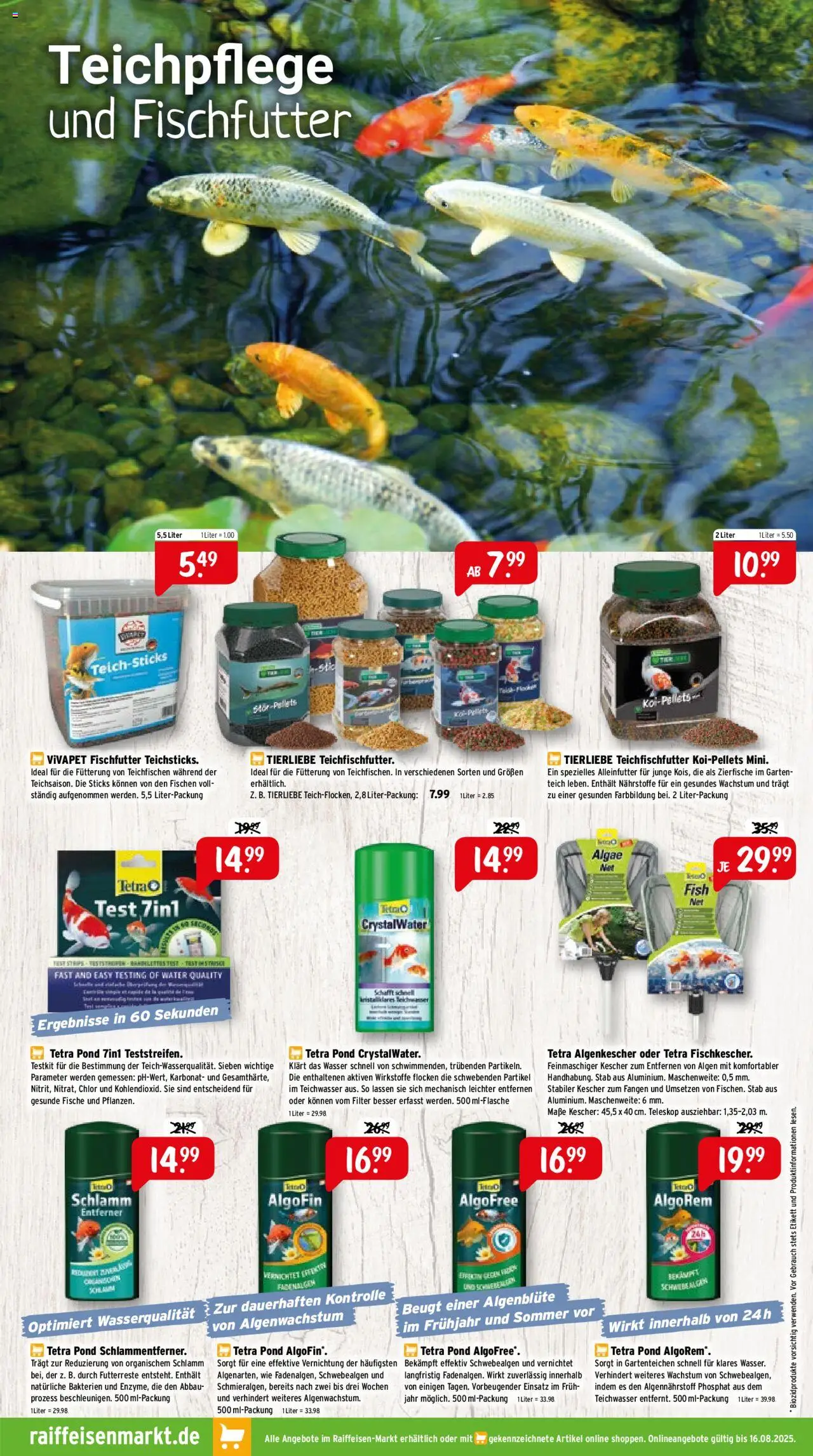 Raiffeisen Markt Prospekt 	 - gültig ab dem 01.08.2025 | Seite: 7 | Produkte: Wasser, Flocken