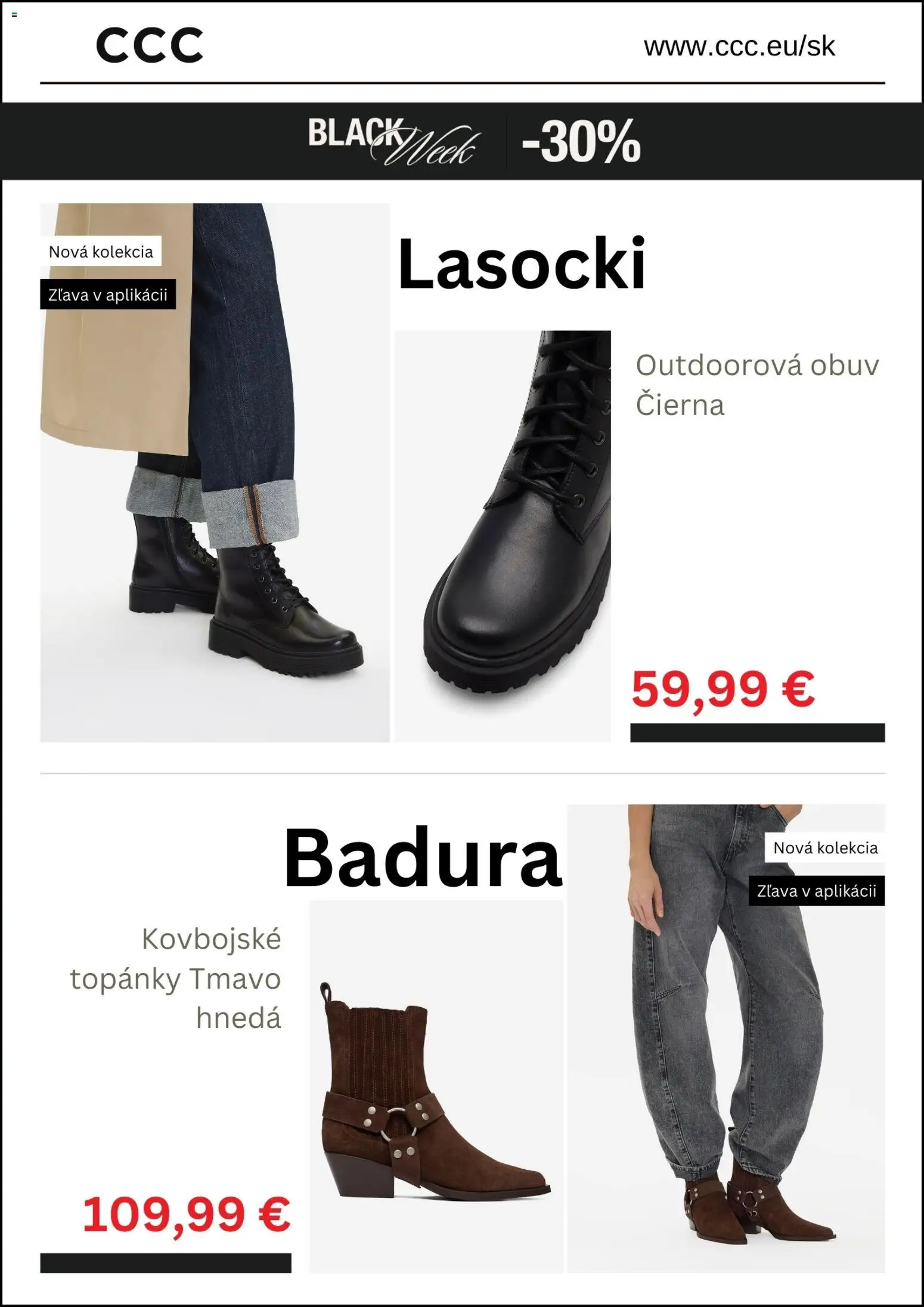 Nové CCC akcie – leták je platný od 26.11.2025 | Strana: 5 | Produkty: Topánky