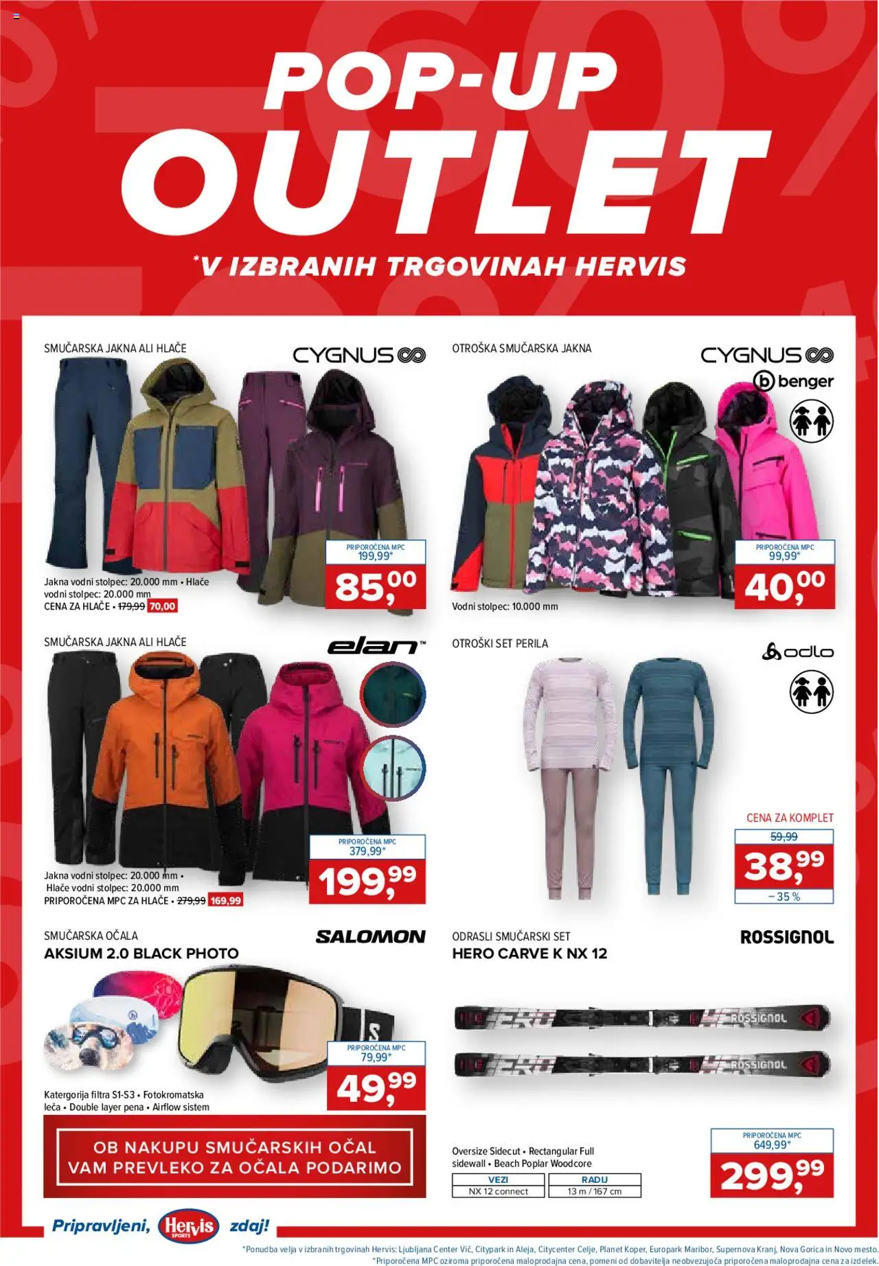 Novi Hervis katalog ponudbe – veljaven od 15.10.2025 | Stran: 10 | Izdelki: Leča, Jakna, Hlace, Ocala