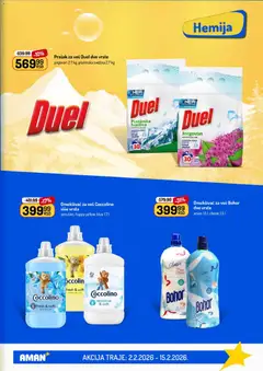 Aman katalog - pregled Aman kataloga - važi od 02.02.2026 | Strana: 41 | Proizvode: Prašak za veš, Coccolino, Omekšivač za veš