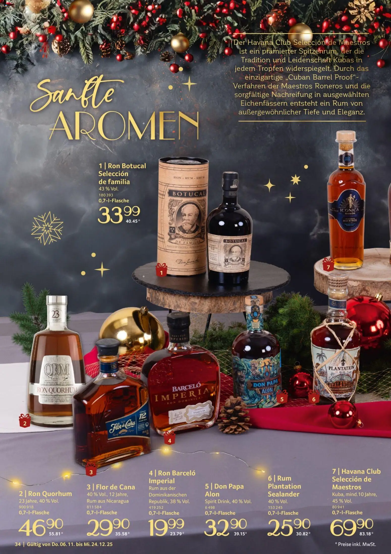 Selgros Genussmomente – gültig ab 06.10.2025 | Seite: 34 | Produkte: Havana club, Rum