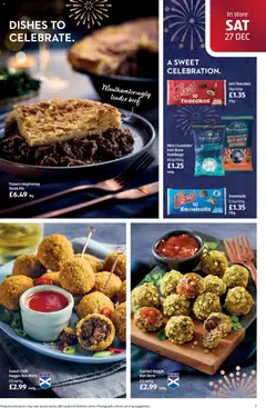 Preview of Aldi - Weekly offers UK Specialbuys valid from 26.12.2025 | Page: 7 | Products: Peinture à l'aquarelle, Pie, Mint, Beef