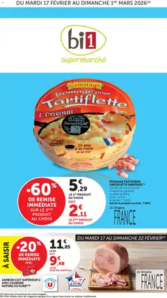 bi1 - Prévisualisation de bi1 catalogue supermarché valide à partir de 17.02.2026