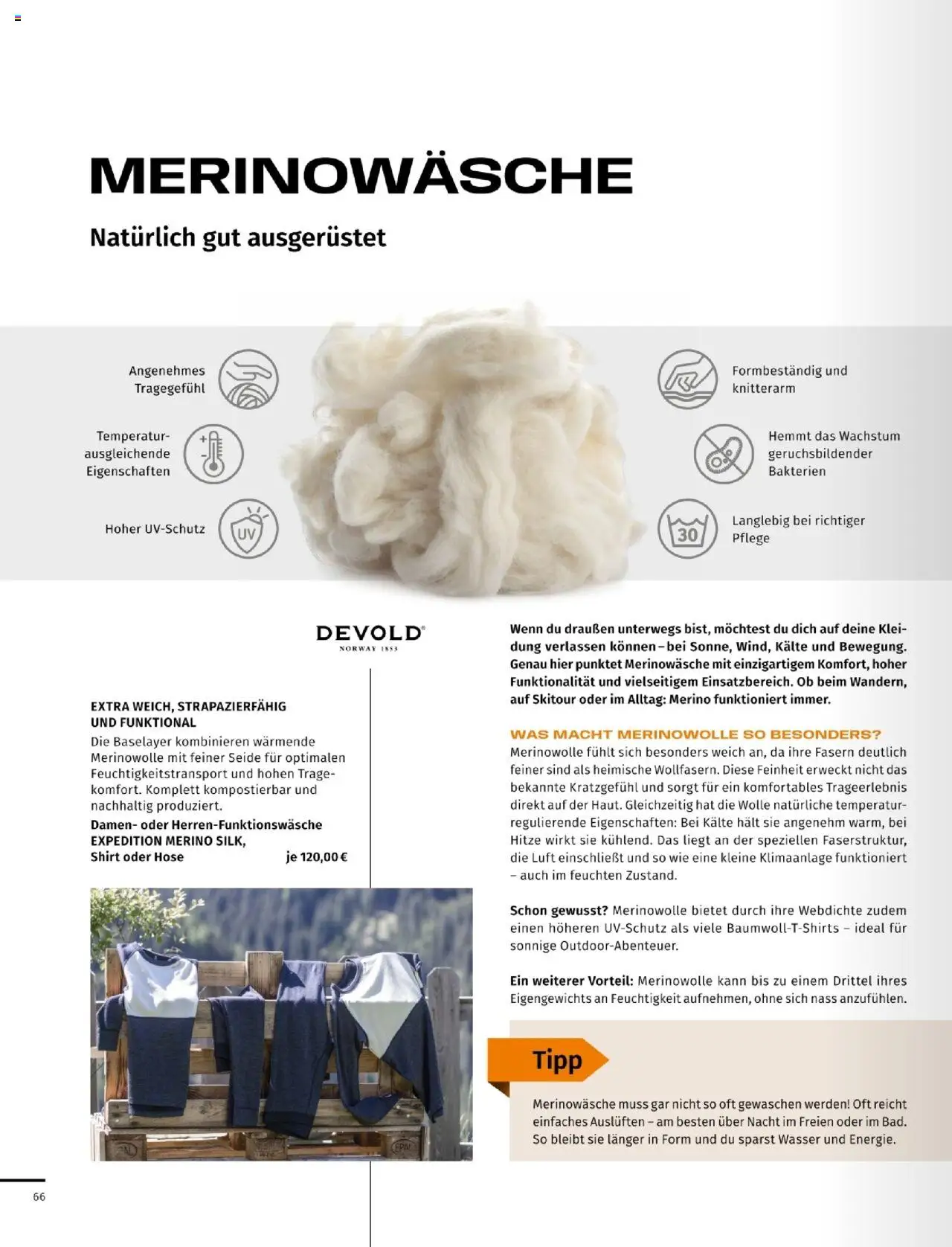 Sport2000 Prospekt Dein Outdoor Magazin  – gültig ab 01.10.2025 | Seite: 66 | Produkte: Shirt, Klimaanlage, Wasser, Hose