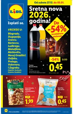 Lidl - Super ponuda - Pregled kataloga iz trgovine Lidl, vrijedi od 27.12.2025