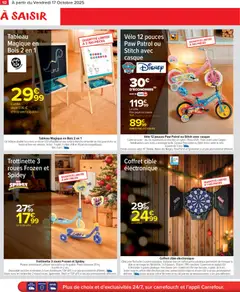 Carrefour Market - Prévisualisation de Carrefour Market La saison des jouets est ouverte valide à partir de 17.10.2025 | Page: 10 | Produits: Vélo, Câble, Pneus, Portes