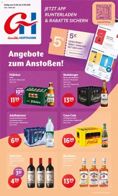 Getränke Hoffmann - Nordrhein - Westfalen ab 22.09.2025 gültig