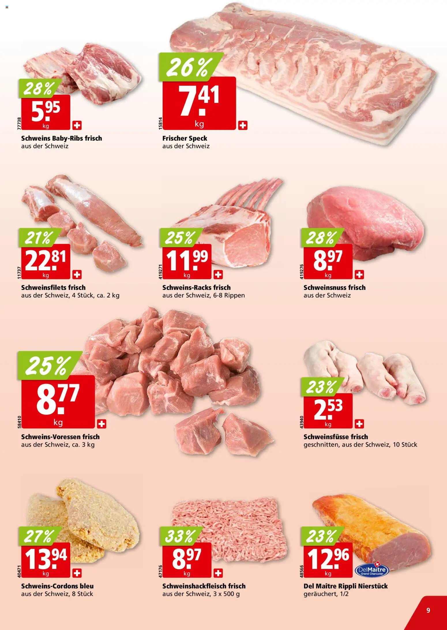 Aligro aktionen Chavannes, Matran, Genf, Sitten – gültig ab 06.04.2026 | Seite: 9