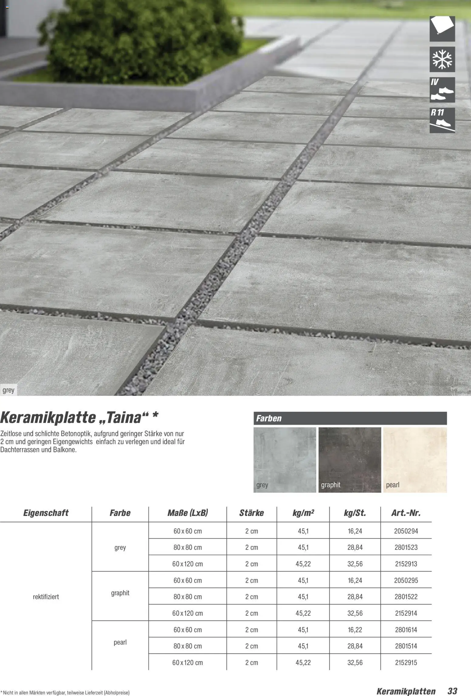Toom Baumarkt Gartenbaustoffe 2026 – gültig ab 20.02.2026 | Seite: 33