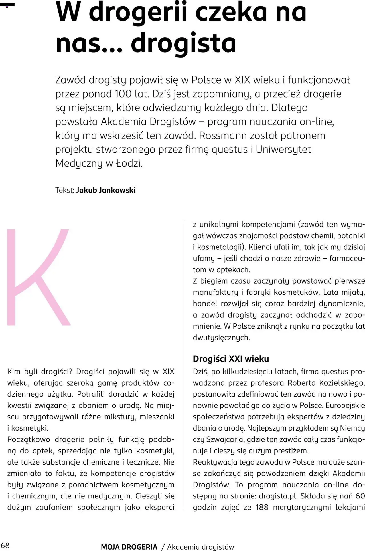 Rossmann Gazetka - Magazyn Moja Drogeria od 10.10.2025 | Strona: 70 | Produkty: Drogeria