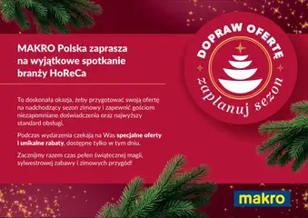 Pogląd oferty "Makro Gazetka - Zaproszenie na wydarzenie Dopraw ofertę Kraków" - ważna od 21.10.2025