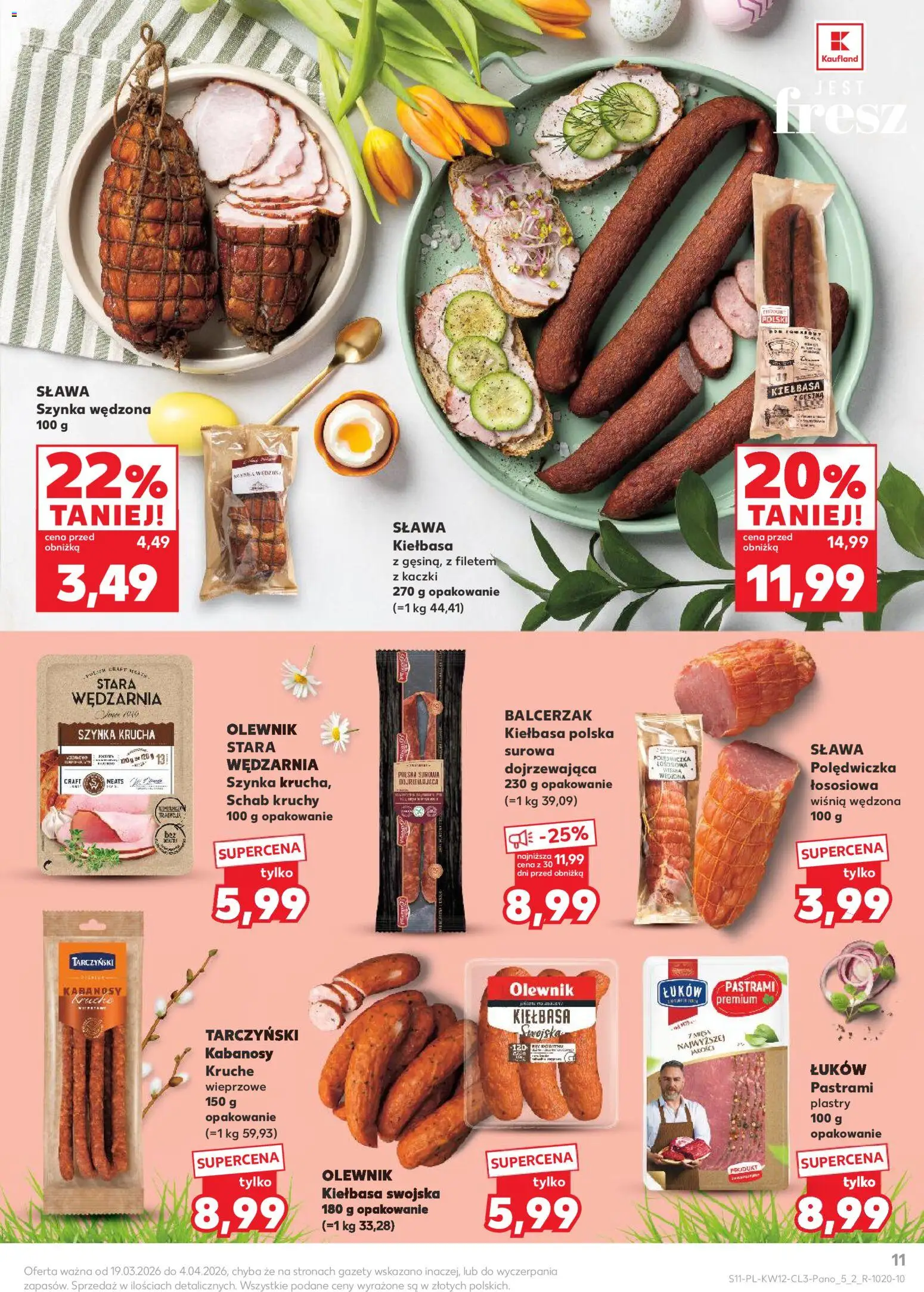 Kaufland Polsko leták - Jak święta kocham od 19.03.2026 | Strana: 11