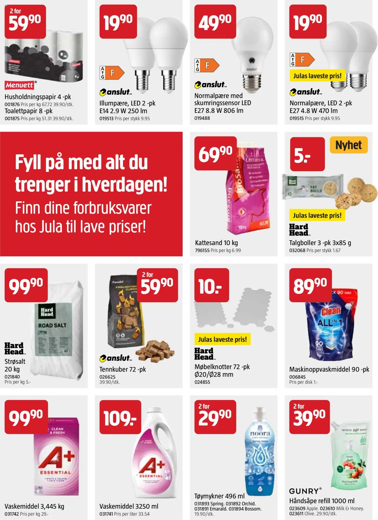 {H1} | Side: 6 | Produkter: Tøymykner, Håndsåpe, Декоративна плитка, Toalettpapir