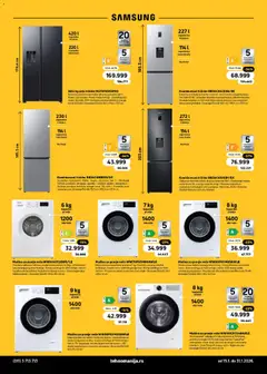 Tehnomanija katalog - pregled Tehnomanija kataloga - važi od 15.01.2026 | Strana: 2 | Proizvode: Mašina za pranje veša, Frižider, Pica, Veš mašina