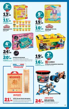 bi1 - Prévisualisation de bi1 catalogue Prix bas de Noël valide à partir de 20.10.2025 | Page: 13 | Produits: Glaces, Légo, Poids, Briques