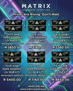 Matrix Warehouse specials catalogue – valid from 20.01.2026