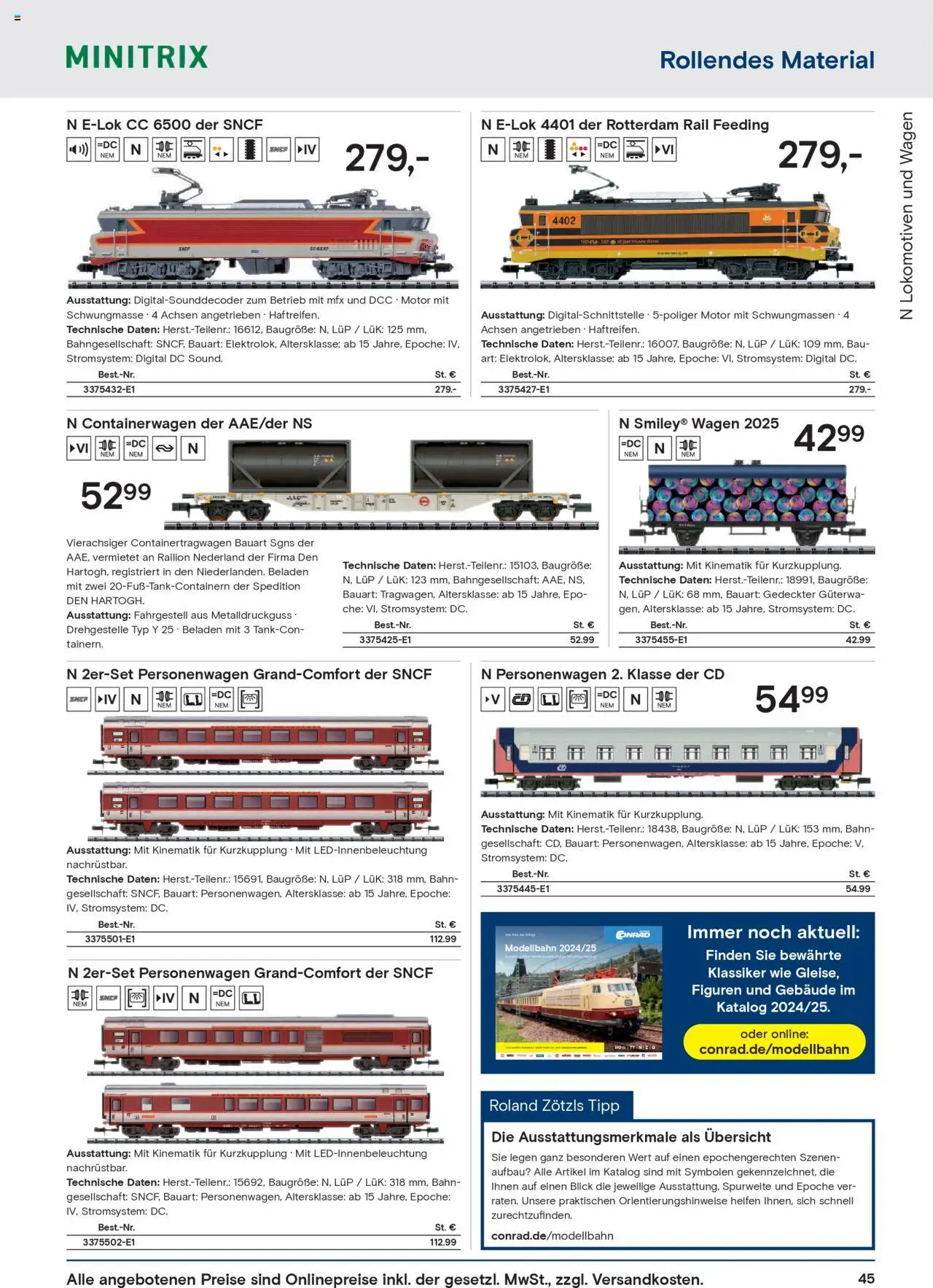 Conrad  Modellbahn Katalog – gültig ab 25.08.2025 | Seite: 47
